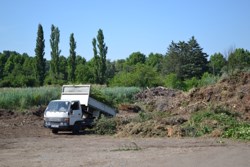 Aire de dépôt des déchets verts - Vallon